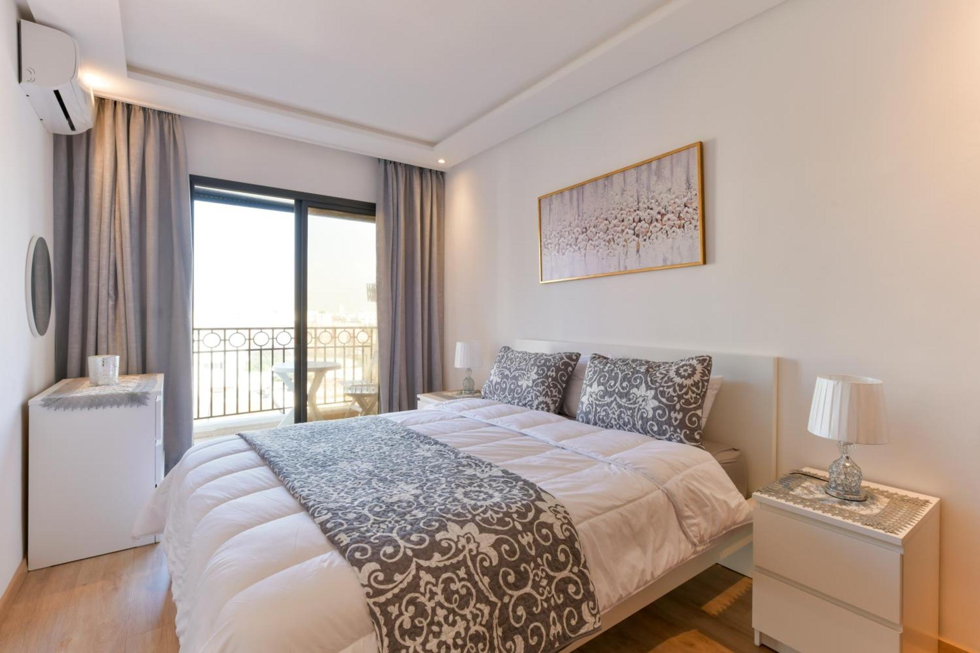 Appartement Charmant & Cozy - Centre Ville De Rabat Eksteriør bilde