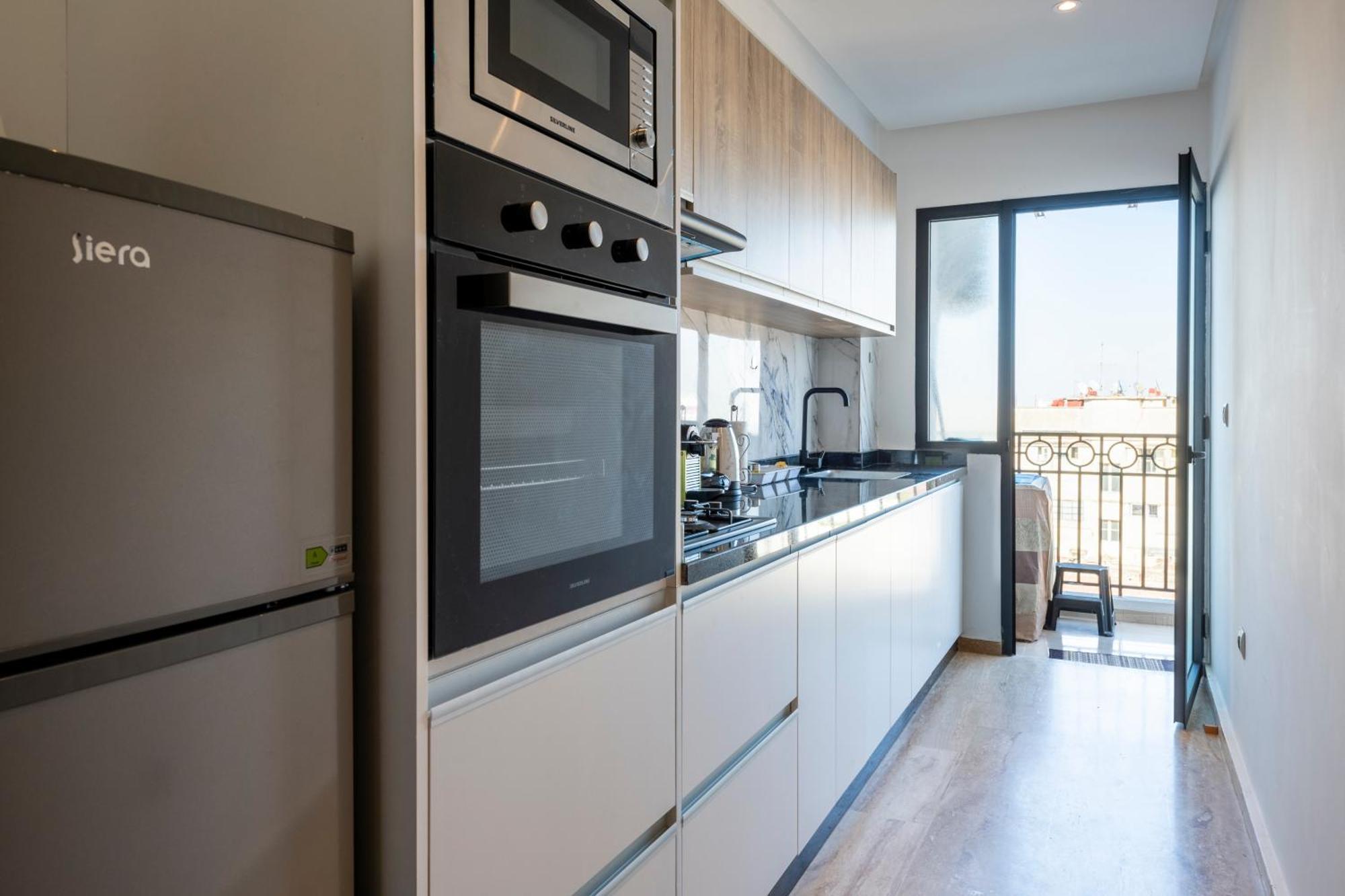 Appartement Charmant & Cozy - Centre Ville De Rabat Eksteriør bilde