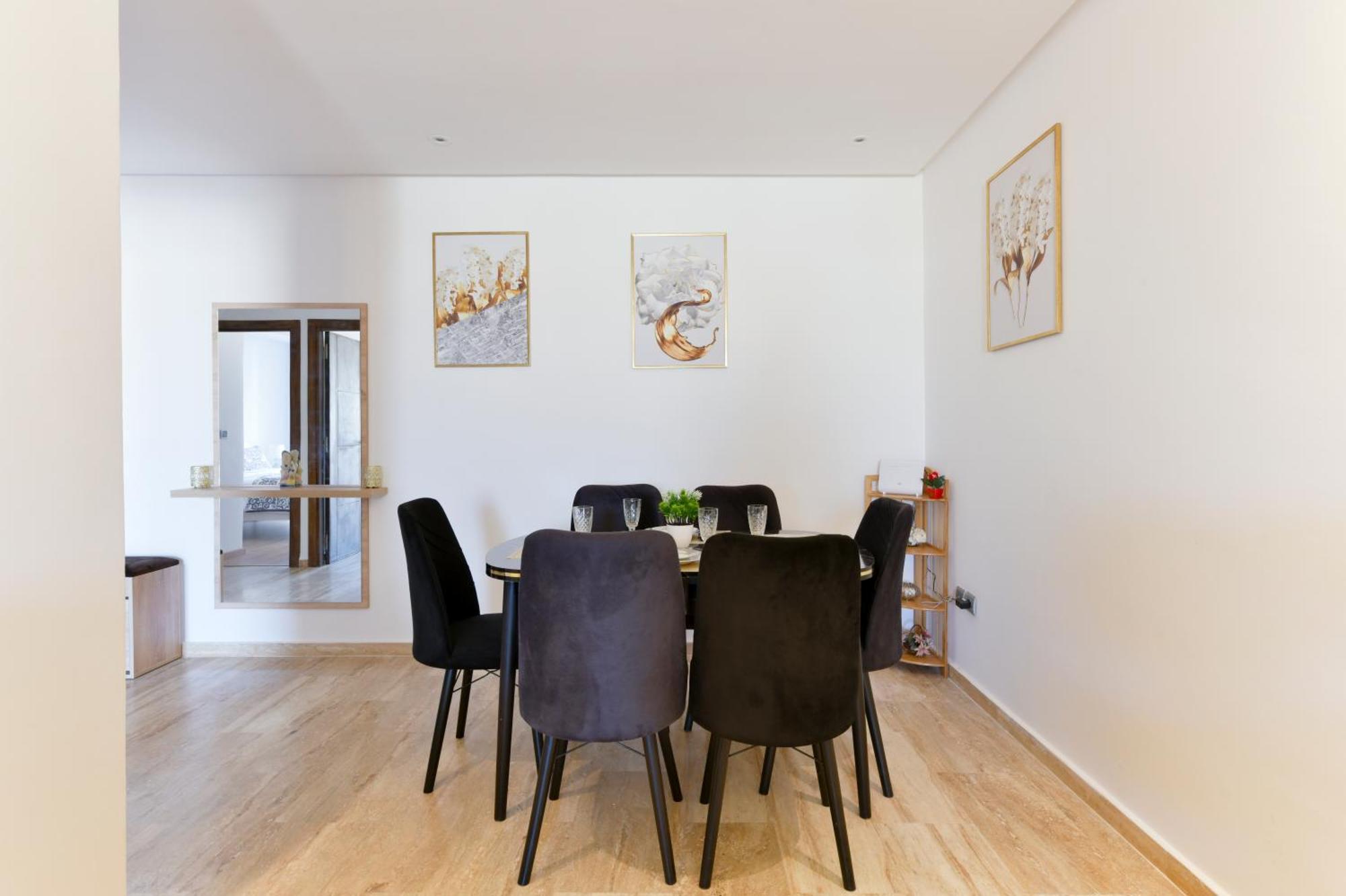 Appartement Charmant & Cozy - Centre Ville De Rabat Eksteriør bilde