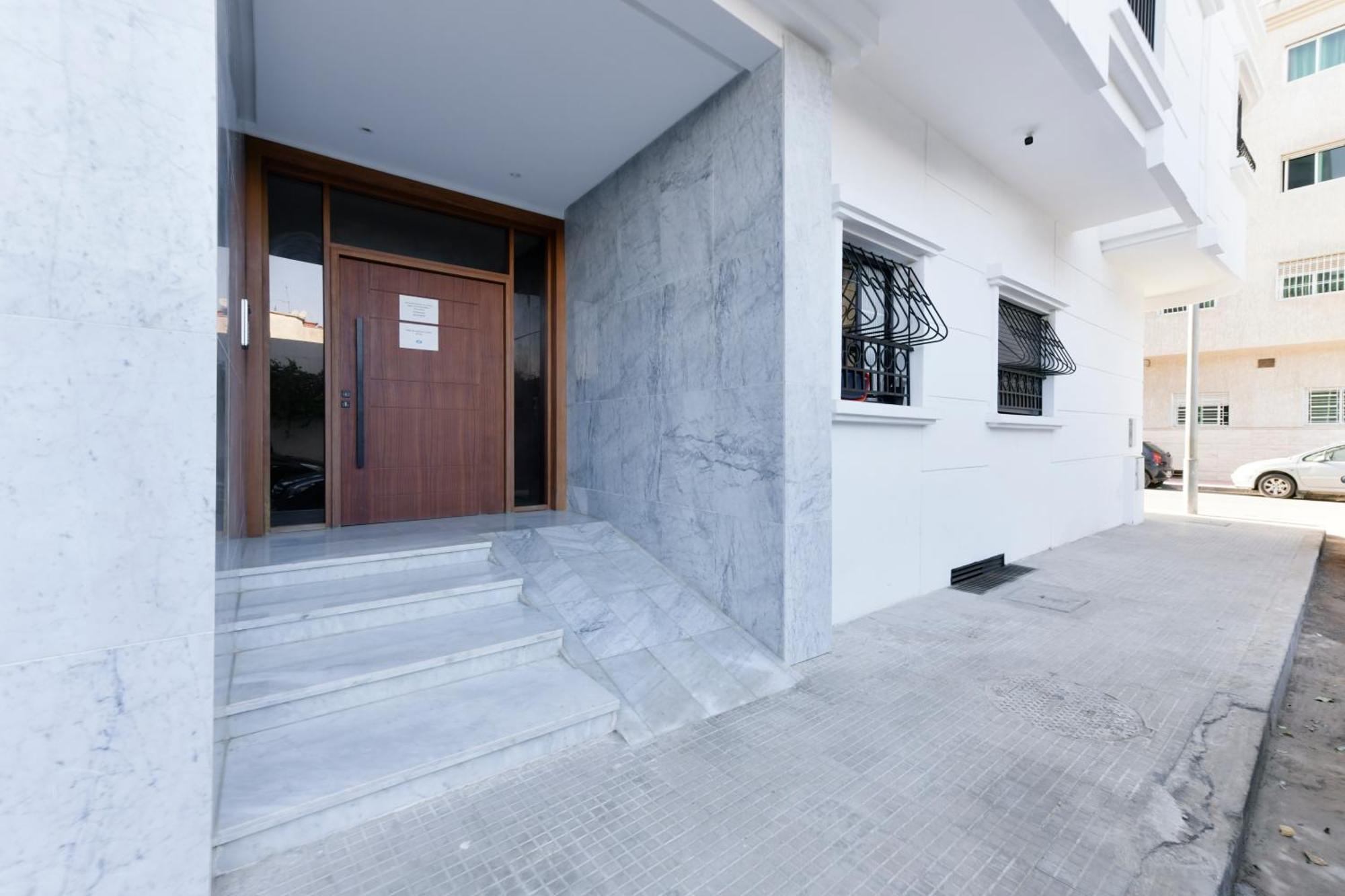 Appartement Charmant & Cozy - Centre Ville De Rabat Eksteriør bilde